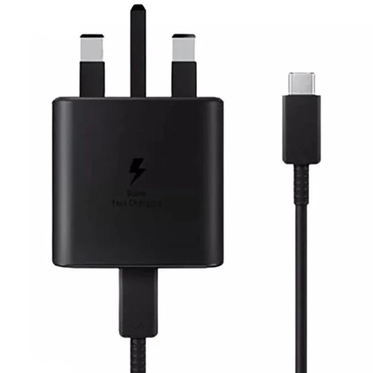 شارژر سامسونگ مدل EP-T4510 توان 45 وات سه پین همراه کابل