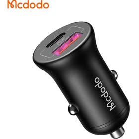 شارژر فندکی مک دودو مدل CC-2680 توان ۴۵ وات دو پورت