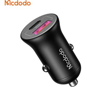 شارژر فندکی مک دودو مدل CC-2680 توان ۴۵ وات دو پورت